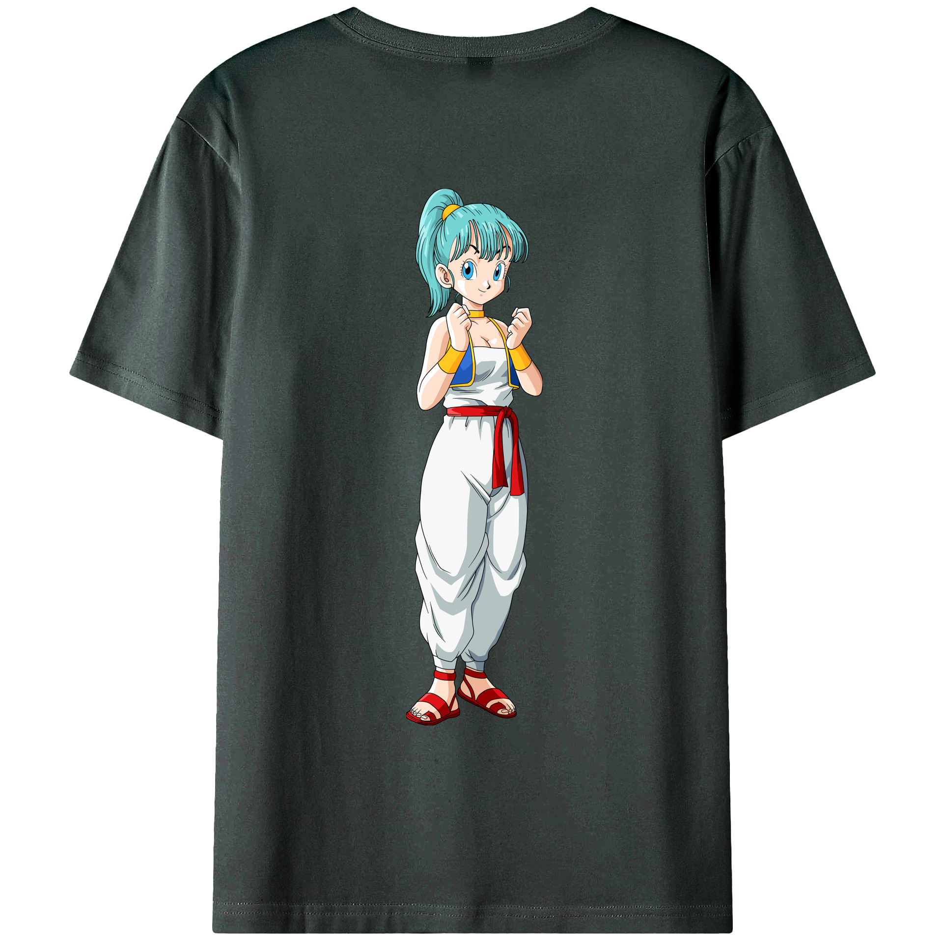 （画像用） ドラゴンボール DRAGON BALL 綿100％ メンズ半袖Tシャツ（バックプリント） 通気性